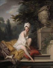 La Baigneuse, 18th century. The bather.