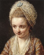 La Coiffe blanche, 1774. The white cap.