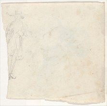Sketch of a Standing Man [verso], 1827.