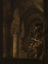Le Guet-apens, 1869. The Ambush, detail.