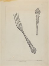 Silver Fork (Rogers Silverware), c. 1936.