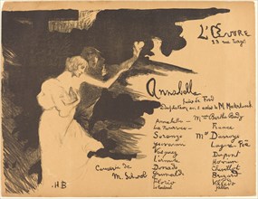 Annabella ('Tis Pity She's a Whore), 1894.