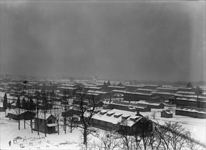 Camp Meade, Maryland - Winter Views, 1917.