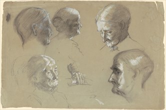 Studies of an Elderly Woman, c. 1870-1890.