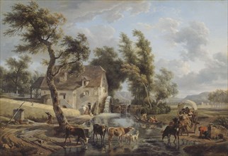 Le moulin, between 1772 and 1829. The Mill.
