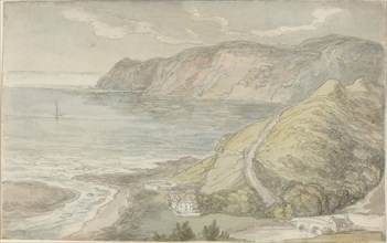 View from the Inn at Lynton, probably 1811.
