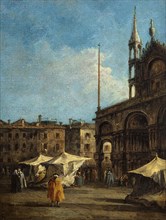 View of Piazza San Marco in Venice, c.1760.