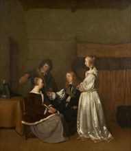 Gallant Conversation, between 1652 and 1654.