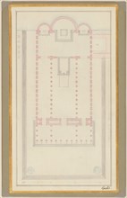 Ground Plan of a Cathedral for Berlin, 1827.