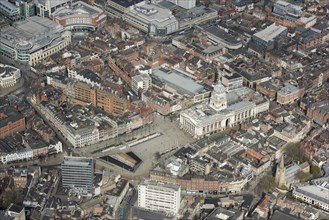 Old Market Square, City of Nottingham, 2021.