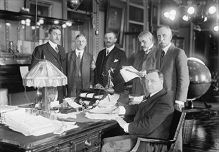 War Council, 1917.  Creator: Harris & Ewing.