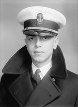 Wayne M. Brown, Midshipman - Portrait, 1933.