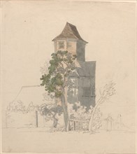 Tower of a Fortified House [recto], 1814/1815.