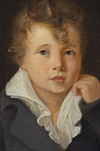 Portrait thought to be Ary Scheffer as a child.