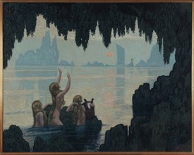 Sea nymphs singing, c.1912. (Chants sur l'eau).