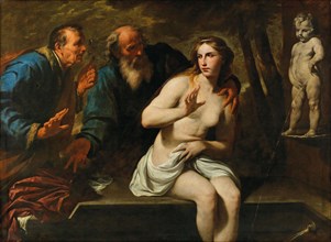 Susanna and the Elders, 1650s. Private Collection.