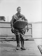 T. Aud in Life Saving Suit, 1916. First World War.