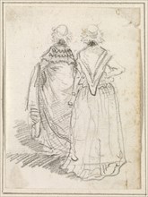 Two Women Seen from Behind, probably c. 1754/1765.