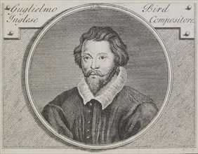 Composer William Byrd, ca 1730. Private Collection.