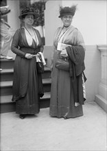 Lillian Wald and Jane Addams, 1916. US suffragists.