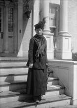 Mrs. Newton D Baker, 1917. Creator: Harris & Ewing.