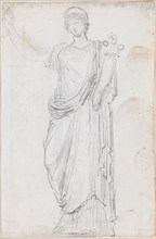 Statue of Abundance [recto], probably c. 1754/1765.