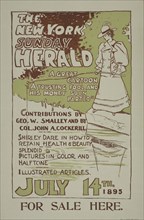 The New York Sunday herald. July 14th 1895., c1895.