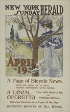 The New York Sunday herald. April 19th 1896., c1896.