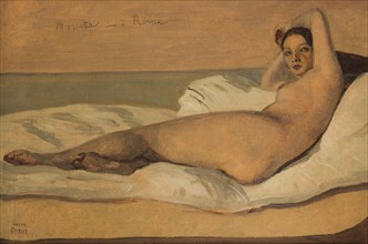 Marietta, 1843. Creator: Jean-Baptiste-Camille Corot.