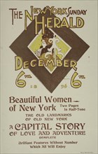 The New York Sunday herald. December 6th 1896., c1896.