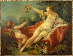 Venus and Cupid, mid 18th century. (Vénus et l'Amour).