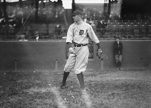 Carl Zamloch, Detroit American League (Baseball), 1913.