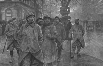 ''Les boulevardiers de 1916.', 1916. Creator: J Simont.