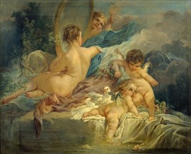 La toilette de Vénus, 18th century. The toilet of Venus.
