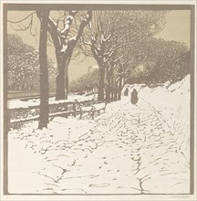 Winter (Hohe Warte in Vienna), 1903. Private Collection.