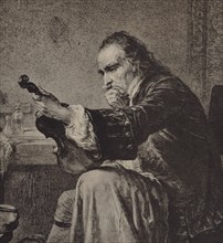 Antonio Stradivari (1644-1737), 1860. Private Collection.