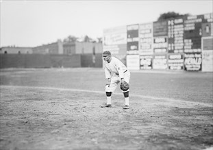 Chick Gandil, Washington American League (Baseball), 1912.