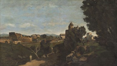 Le Colisée à Rome, c.1878. Creator: Henri-Joseph Harpignies.