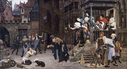 Le retour de l'enfant prodigue, 1862. Creator: James Tissot.