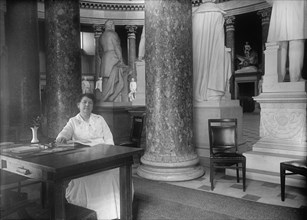 U.S. Capitol - Ladies' Reception Room, 1917. Washington, DC.