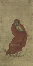 Bodhidharma crossing the Yangzi jiang, between 1200 and 1399.