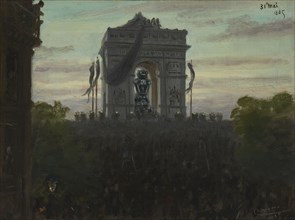 Funérailles de Victor Hugo, 31 mai et 1er juin 1885, 31–05–1885.