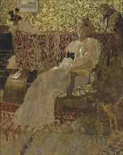 La femme au fauteuil (Misia Natanson), 1896. Private Collection.