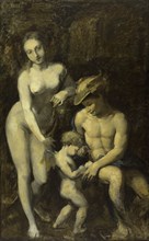 Mercury, Venus and Cupid, after Correggio, between 1871 and 1873.
