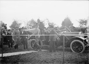Cavalry Review By President Wilson, 1913. Creator: Harris & Ewing.