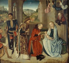 Adoration of the Magi, between 1450 and 1500. (Adoration des Mages).