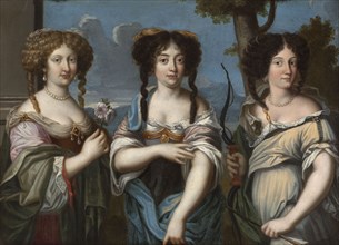 Triple portrait de femmes, anciennement dit "Les Nièces de Mazarin".