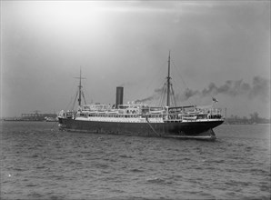 Appam, S.S. British Ship Captured By Germans, Interned In U.S., 1916.