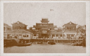 Imperial Maritime Customs House in Shanghai, 1857. Private Collection.