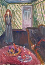 The Murderess, 1907. Found in the collection of the Munch Museum, Oslo.